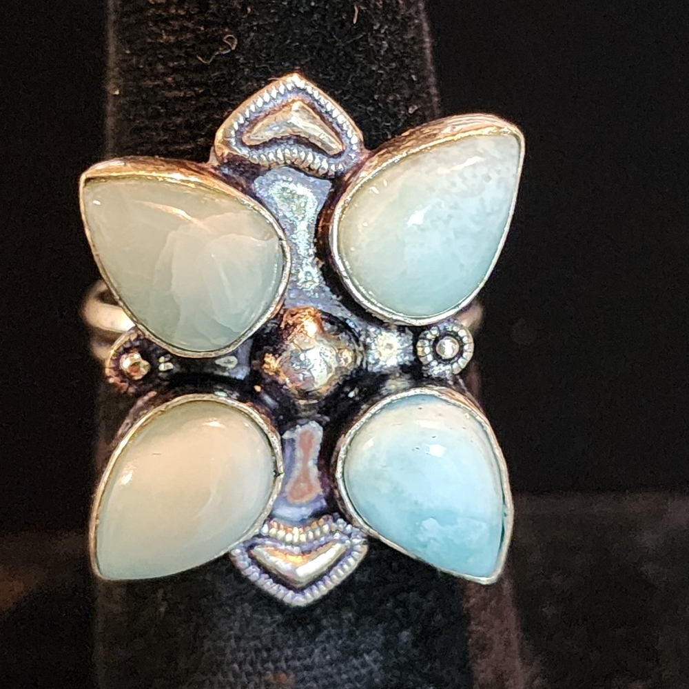 Larimar Ring - Picture 1 of 5